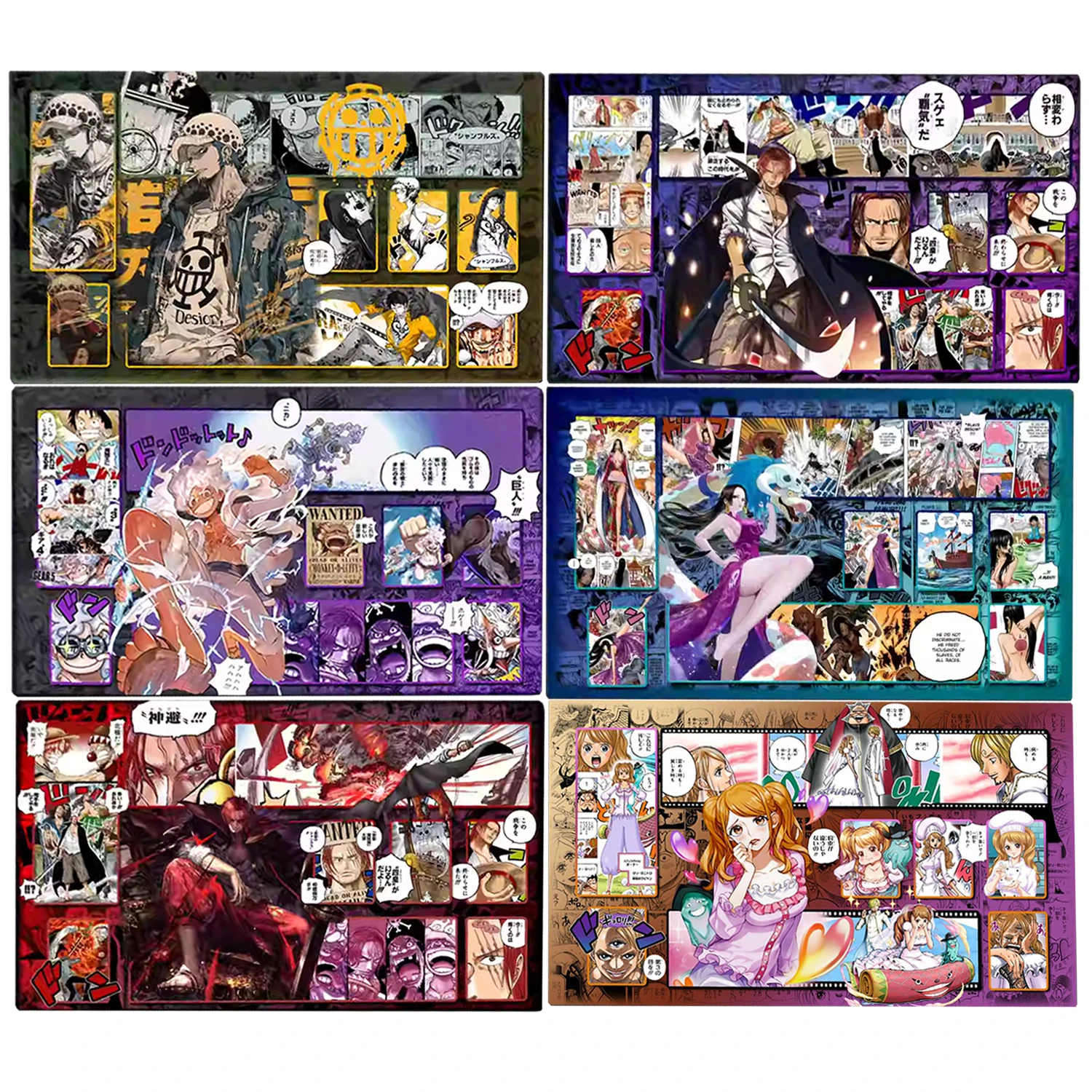 600X350Mm One Piece Nika Luffy Four Emperors Card Game Table Mat Comics Opcg 07 09 Board Game Card Battle Mat Anime Card Gift