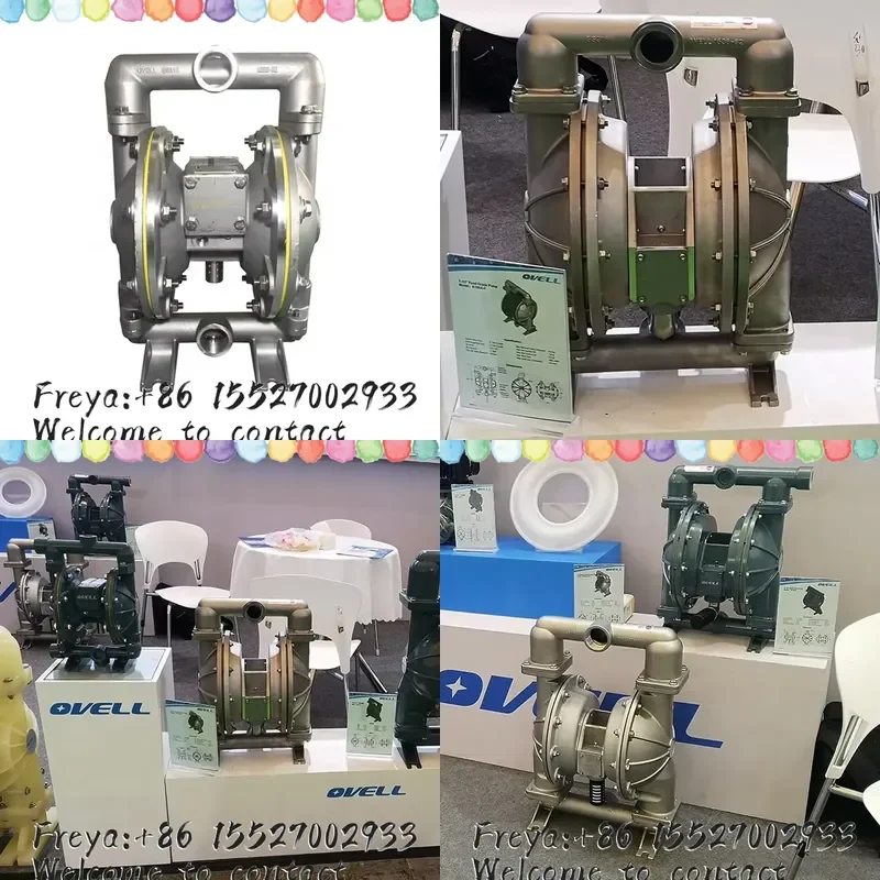 A10SATTS Duplex Stainless Steel Diaphragm Pump for High Viscous Liquid