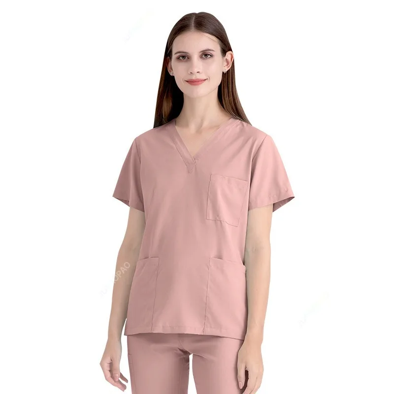 Uniforme de gIslande médical coupe couvertes pour femmes, ensembles de gIslande, accessoires de soins infirmiers, proporhospitalière, n'importe quelle clinique dentaire, vêtements de travail pour salon de beauté