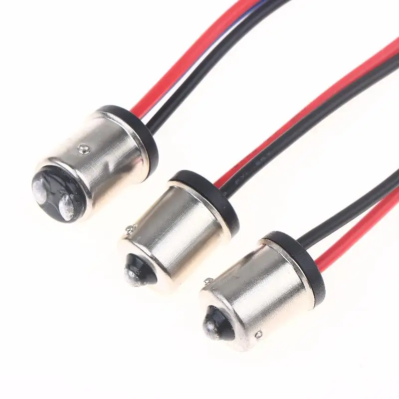 2Pcs/pack Auto Lamp Socket For 1156 1157 Car Led Turn Signal Light Male Base Plug Connector Car LED Lamp Adapter