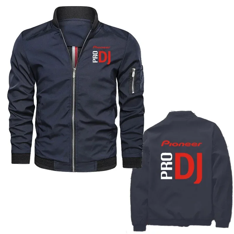 

DJ Pioneer PRO 2024 Men's New Jacket Print Sport Zipper Comfortable Men's bomber jacket Fashion Harajuku Leisure Coats Tops