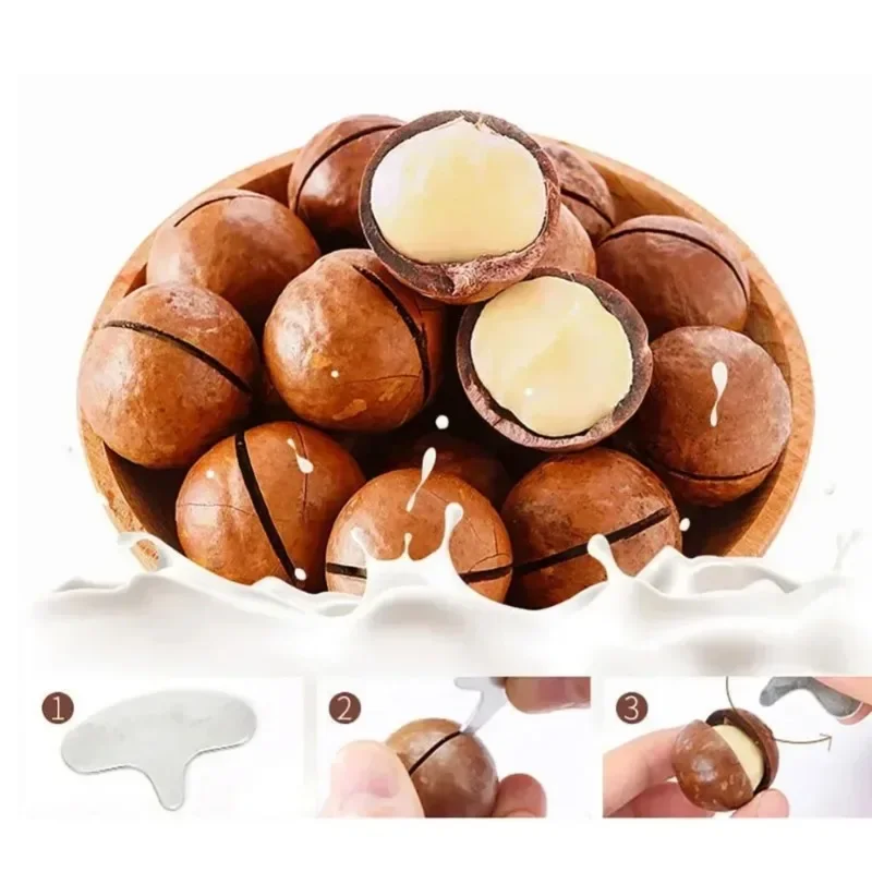 الجوز المقشر أداة المفرقع كسارة البندق الكراك المقشر اللوز الجوز البقان البندق فيلبرت المكاديميا اكسسوارات المطبخ أدوات الجوز