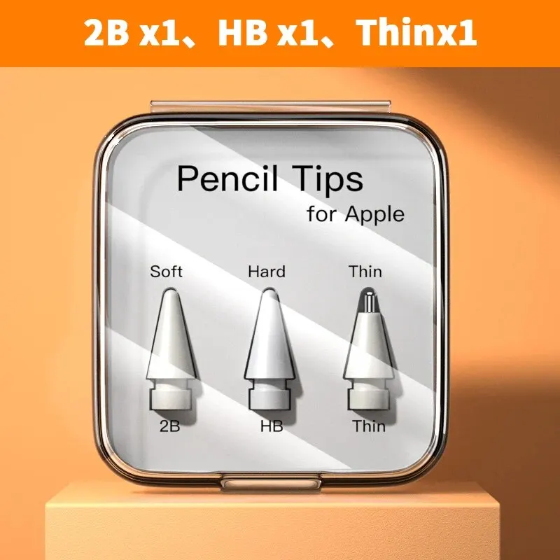Voor Apple Potlood Penpunt Etui Voor Apple Potlood Tip 2B HB 3.0 Zacht Hard Voor Apple Potlood 1e 2e Generatie Accessoires