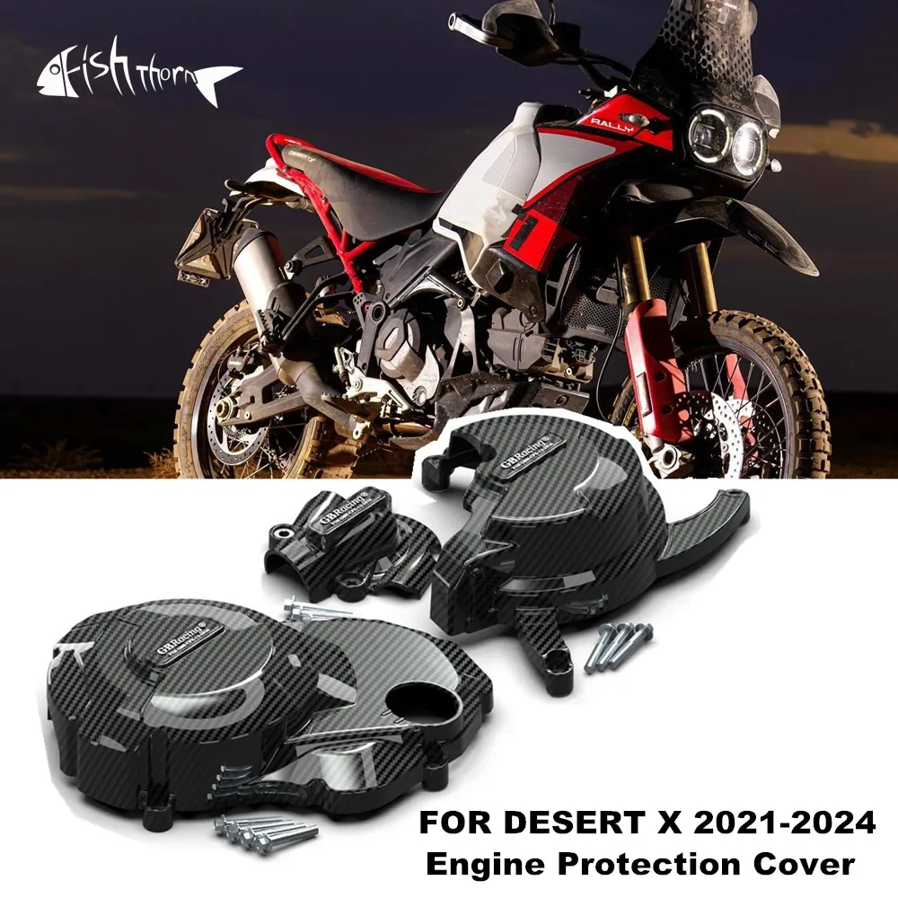 2024 New Motorcycle Engine Cover Drop Protection Cover For Ducati Desert X DesertX desertX