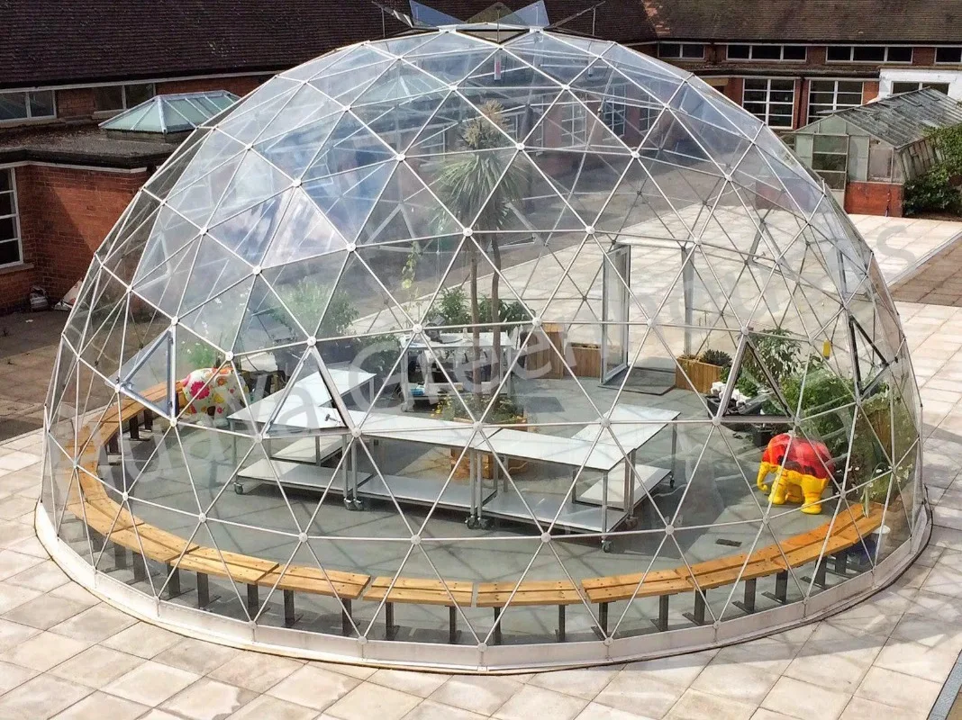 

Большая настраиваемая специальная теплица, прочное стекло для посадки овощей, фруктов, цветов, сельскохозяйственного использования