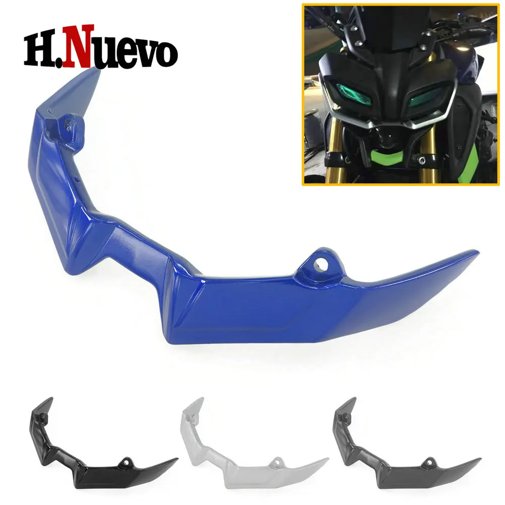 MT15 Front Fairing Pneumatic Winglets Tip Wing Protector Shell Cover For YAMAHA MT-15 2019-2023 Wheel Fender Beak Nose Cone