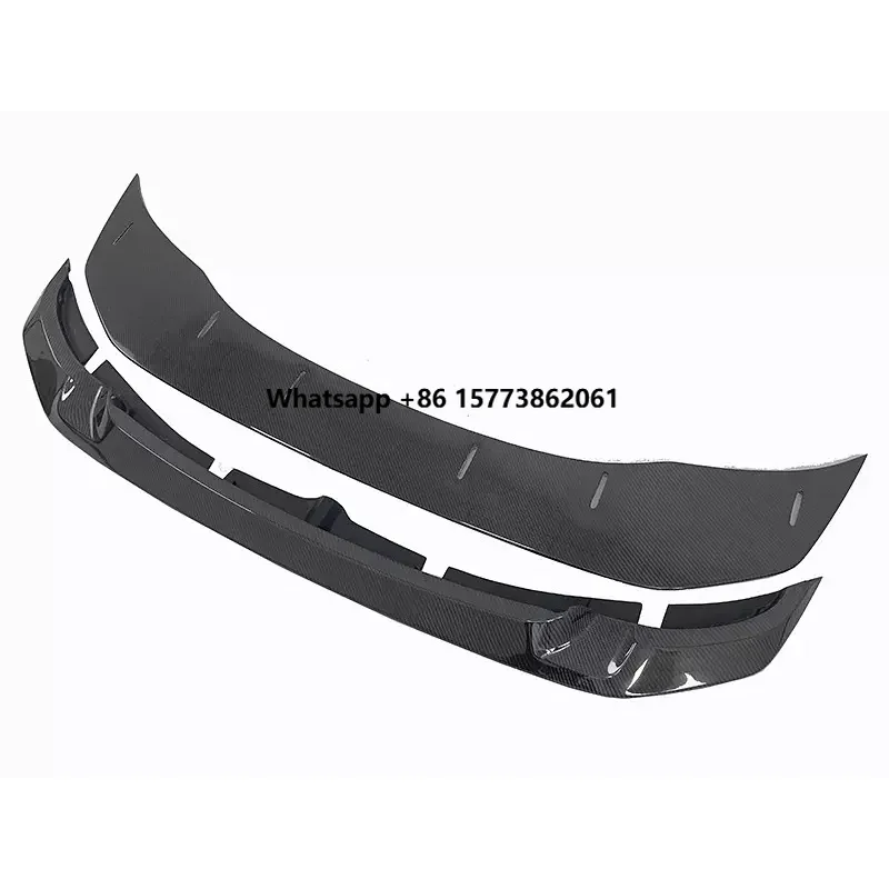 

GTS Style Carbon Fiber 2Pcs Car Parts Front Bumper Front Lip Splitter for F80 M3 F82 M4 2015-2019 Carbon Diffuser