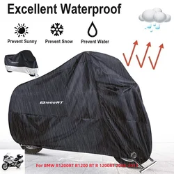 Juste de moto pour BMW, protection UV extérieure, housses de pluie anti-poussière, housse de protection pour BMW Runder RT R1200 RT R under RT 2004-2013
