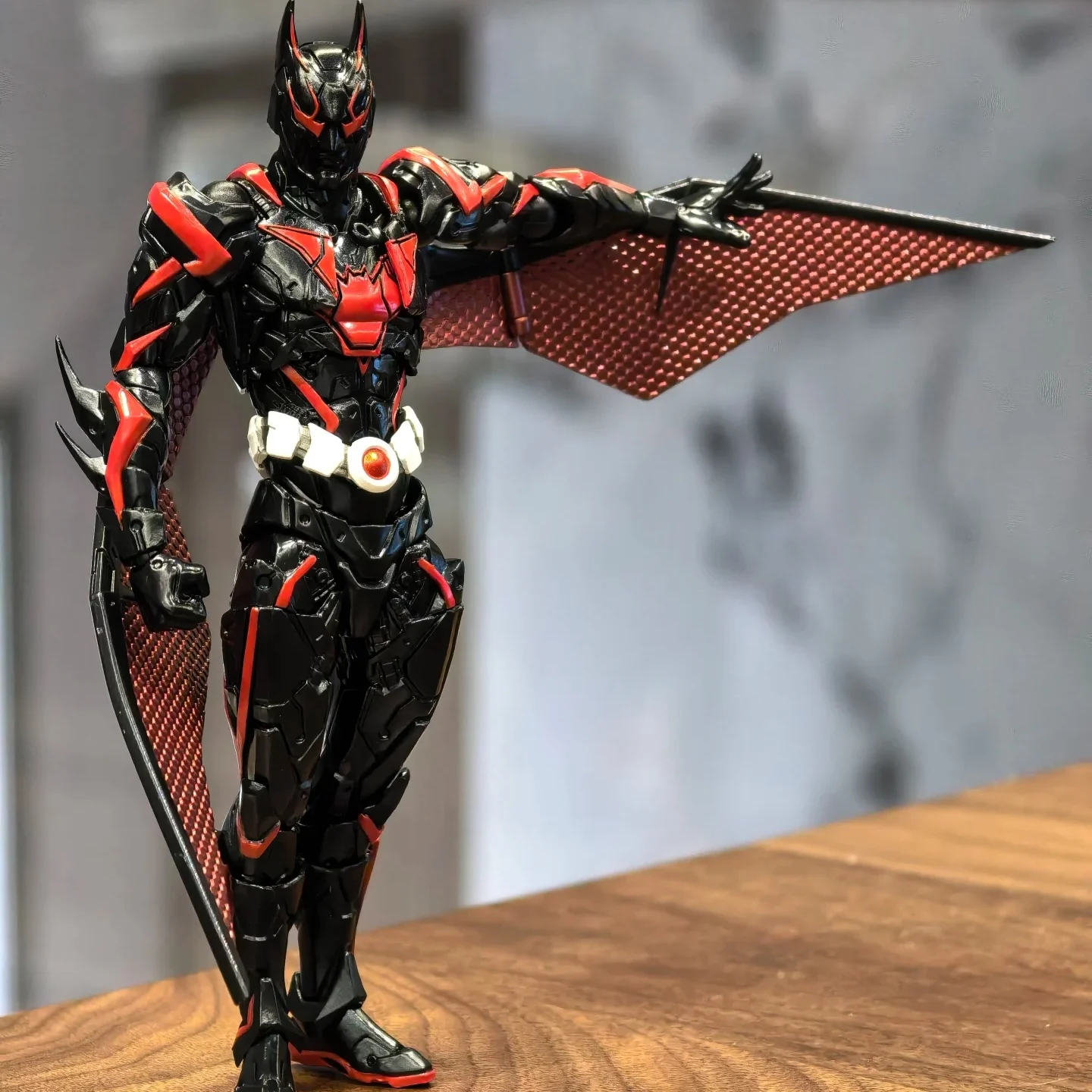 Nuevo en Stock increíble Yamaguchi Revoltech Batman Beyond muñeca de movilidad conjunta figura de acción juguete modelo regalo coleccionar ornamento