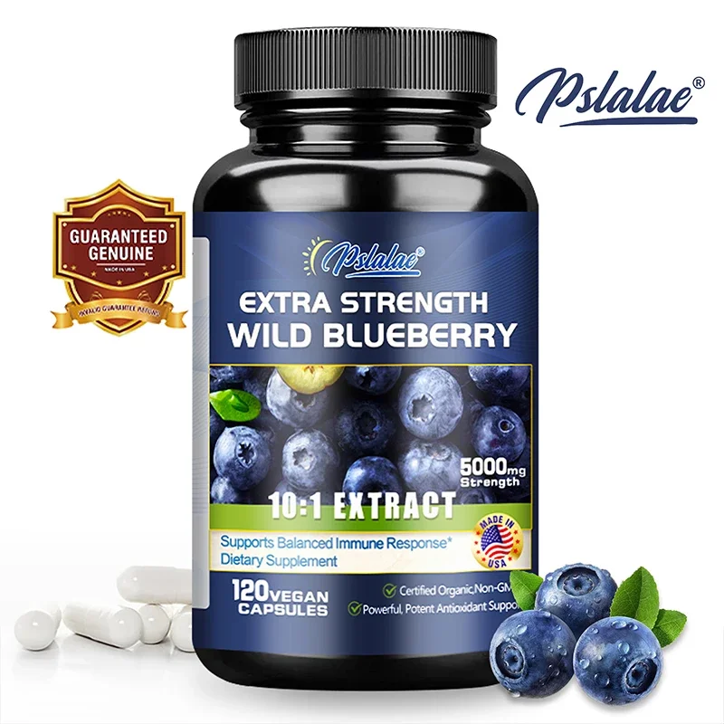 

Wild Blueberry - Vision Support, Eye Fatigue Relief, Antioxidant