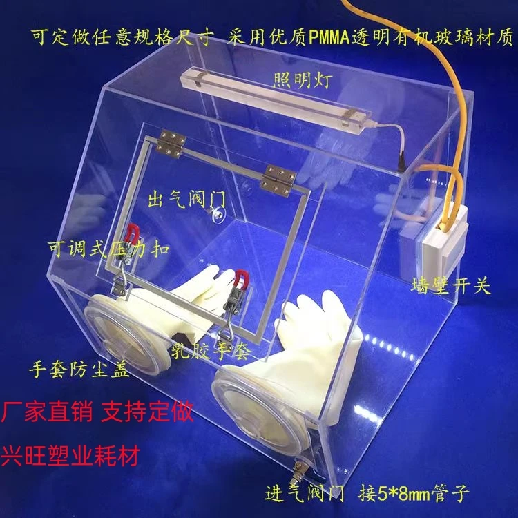 

Glove box Accessories dust-free operation box
