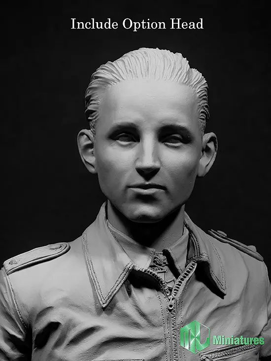 Modellbausatz aus Kunstharz X-122 Air Force Ace Pilot Hartman