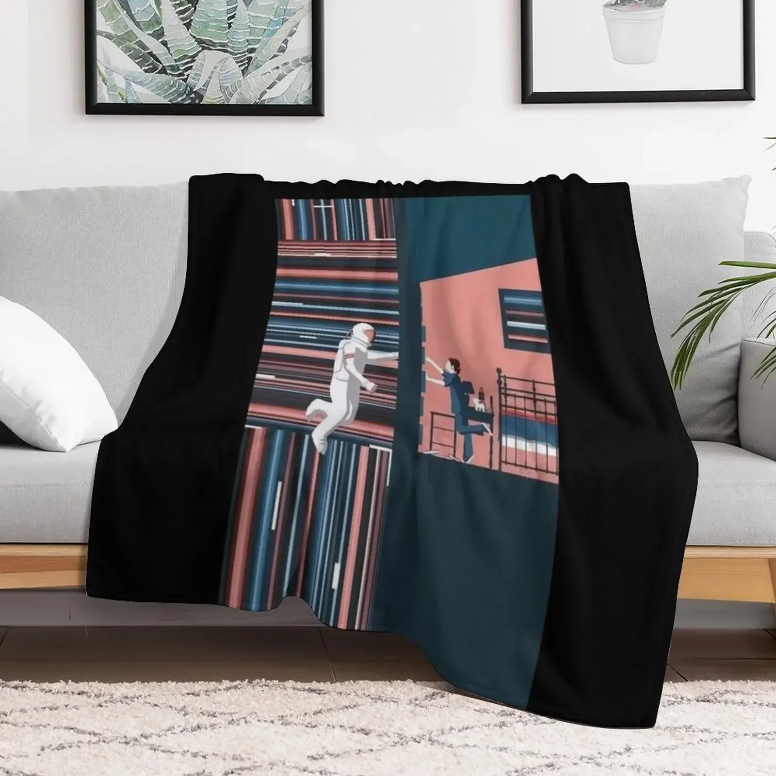 

Interstellar Tesseract Classic Throw Blanket Plaid Thin decorative Blankets Decorative Sofas anime Blankets