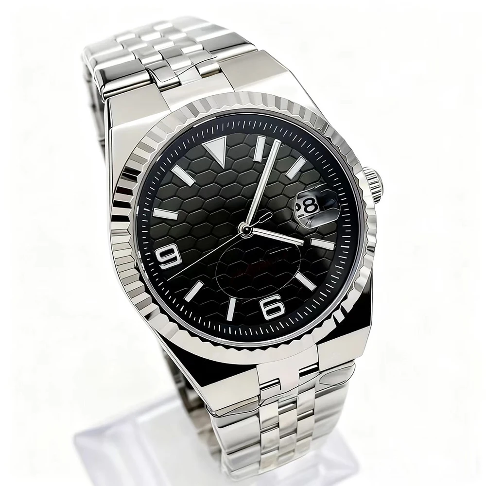 

Fashion 39.5MM Men's Floor-Standing Watch NH35 Mechanical Movement Water-Resistant Sapphire Crystal Luminescent Automatic Watch