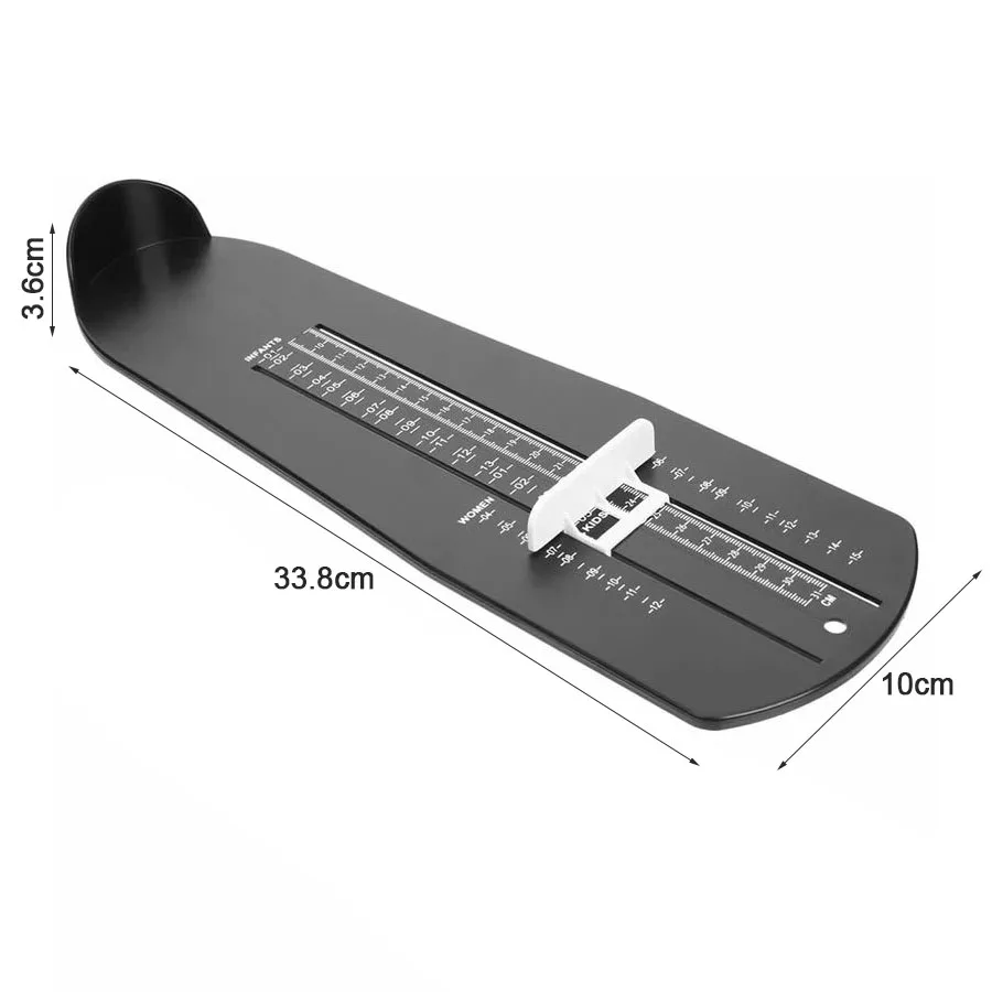 Foot Measuring Device Family Shoe Feet Measure Ruler Sizer for All Sizes Infants Kids Men Women Adults US Standard Shoe Size