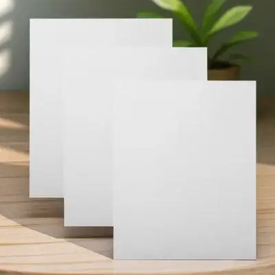3Pcs Blank Aluminum Plates Sublimation Metal Sheets DIY Photo Sign Board Metal Sublimation Blanks for Crafting Wall Desktop
