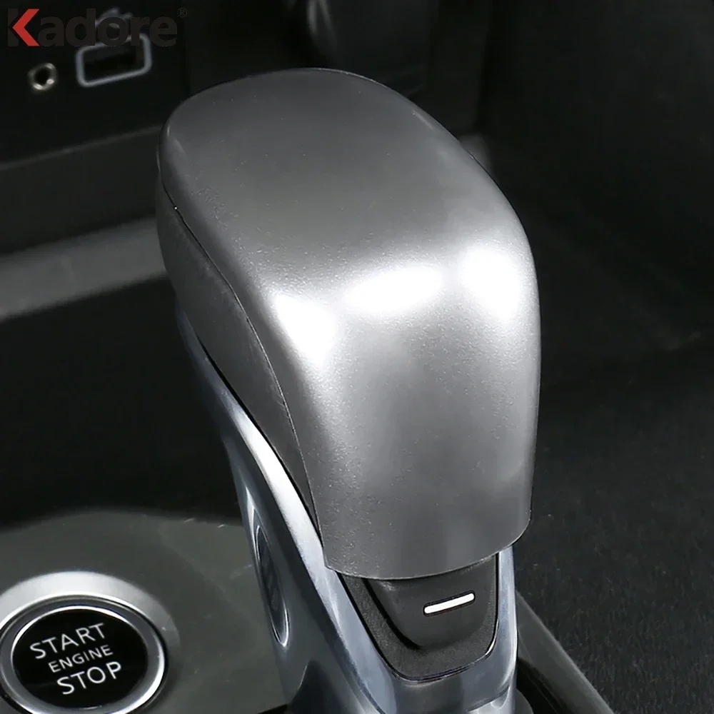 لنيسان ألتيما 2019-2025 في ألياف الكربون في مقبض ناقل حركة السيارة غطاء رأس الكسوة الداخلية ملصق السيارة اكسسوارات التصميم