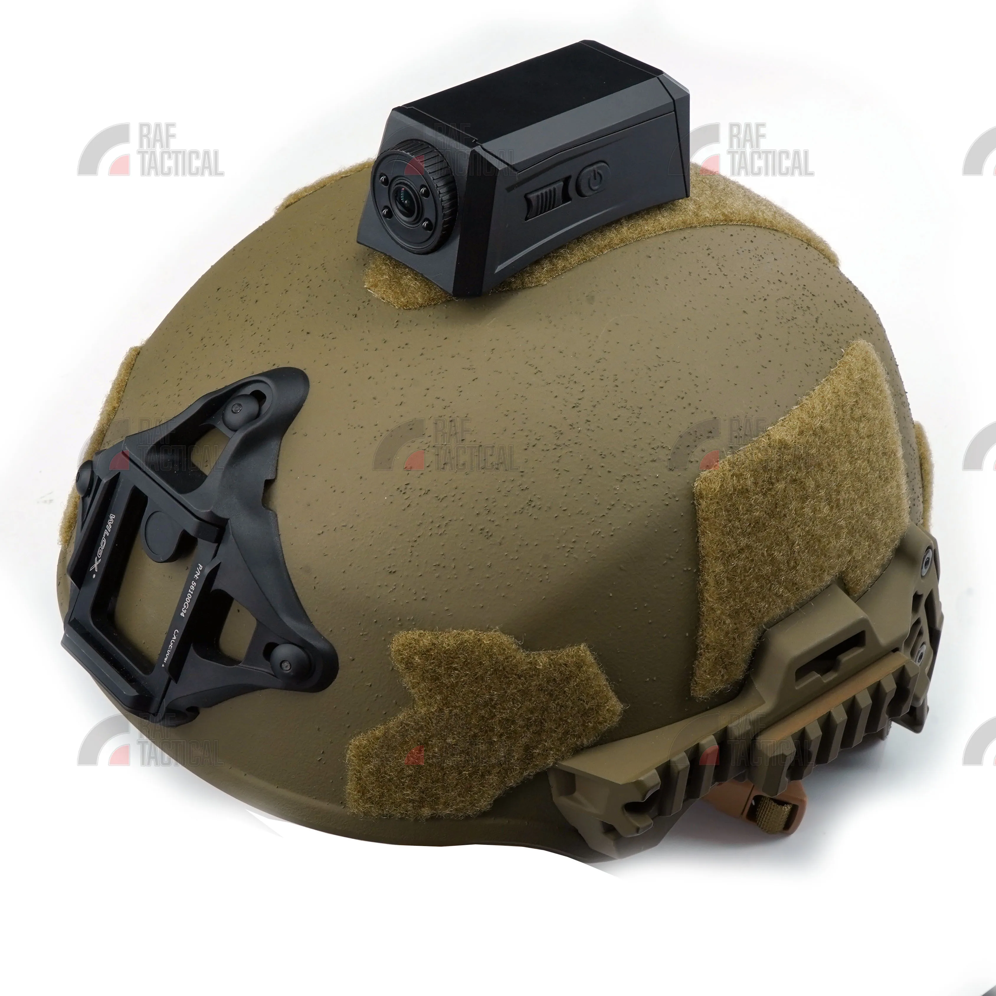 Lampka noktowizyjna kamera myśliwska 1080P kamera sportowa na świeżym powietrzu taktyczna kamera na kask do Airsoft