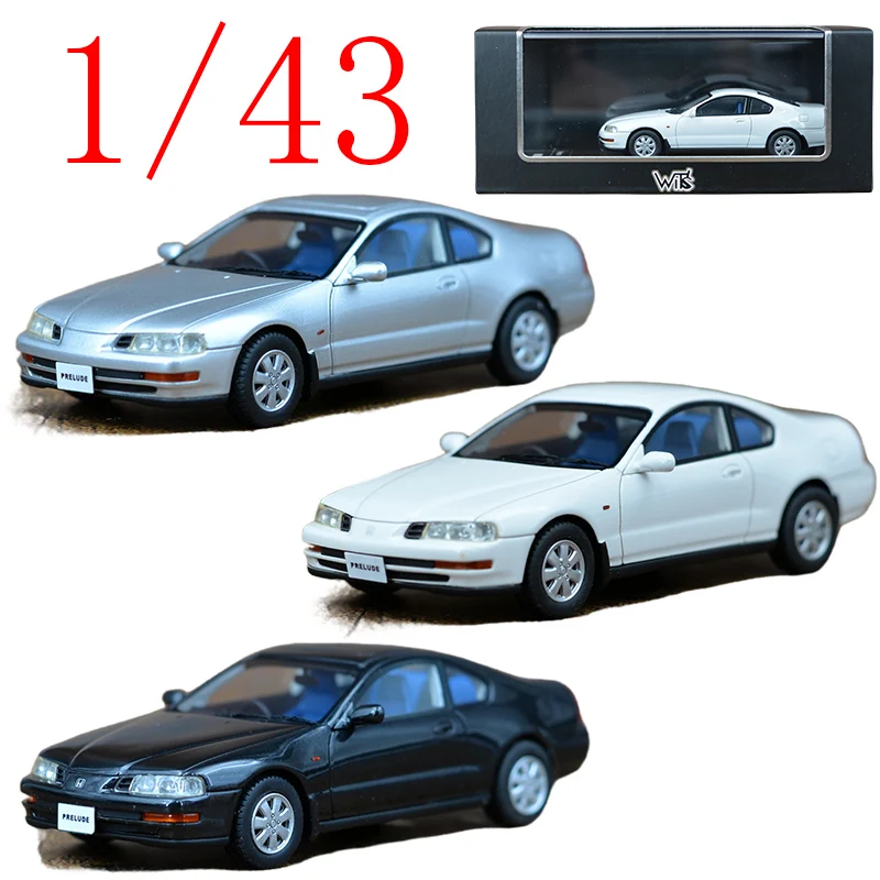 Wits Diecast 1/43 مقياس هوندا الراتنج نموذج سيارة هوندا Prelude 2.2Si VTEC لعب المركبات لعب للأولاد هدية الصندوق الأصلي