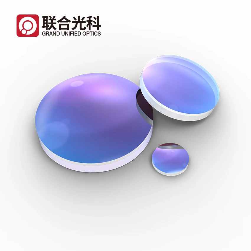 25.4mm Diameter Optical glass AR Coating Positive Achromatic Lenses