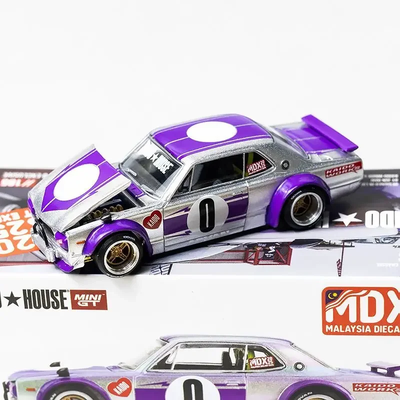 MINIGT Kaido House 1/64 NISSAN SKYLINE 2000GT-R 말레이시아 MDX 2025 합금 장난감 자동차 다이캐스트 금속 모델 선물