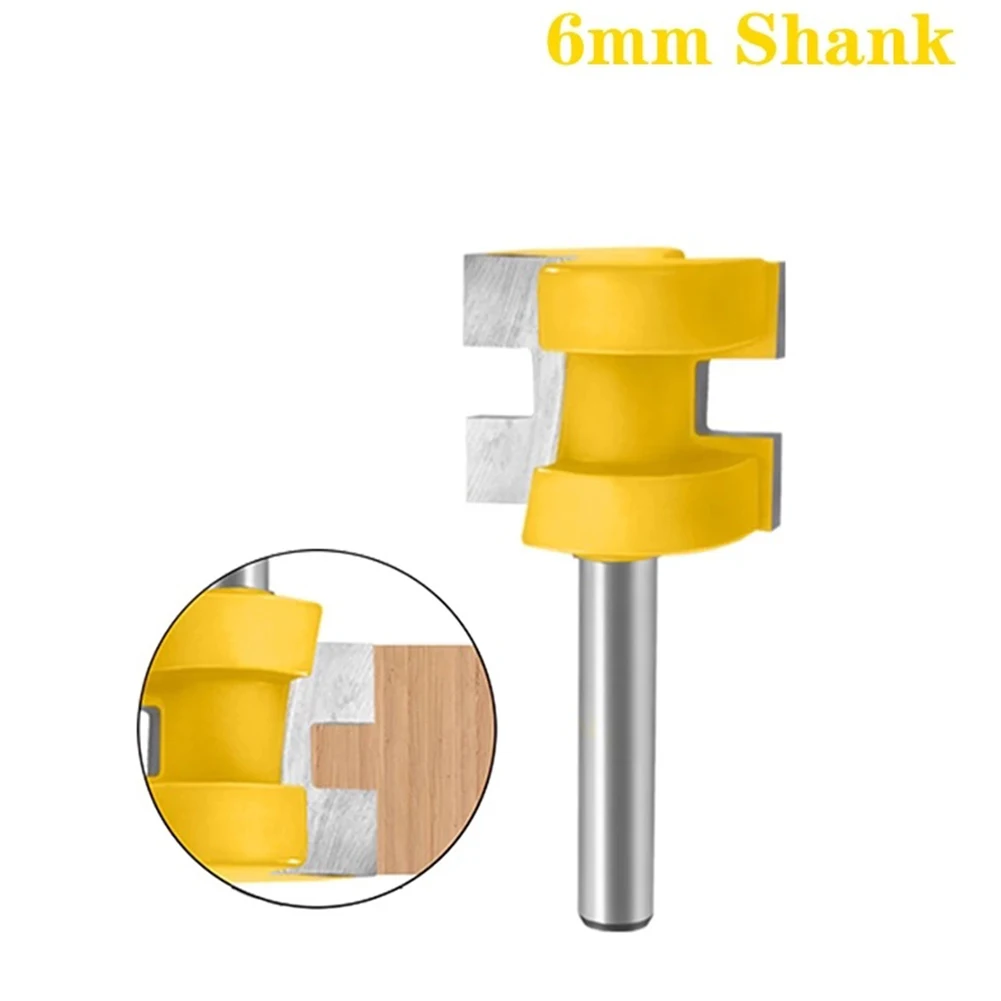 

Milling Cutter Router Bits 45# Steel 6mm Accessories CNC Ground Square Tooth T-Slot For Woodworking New Practical