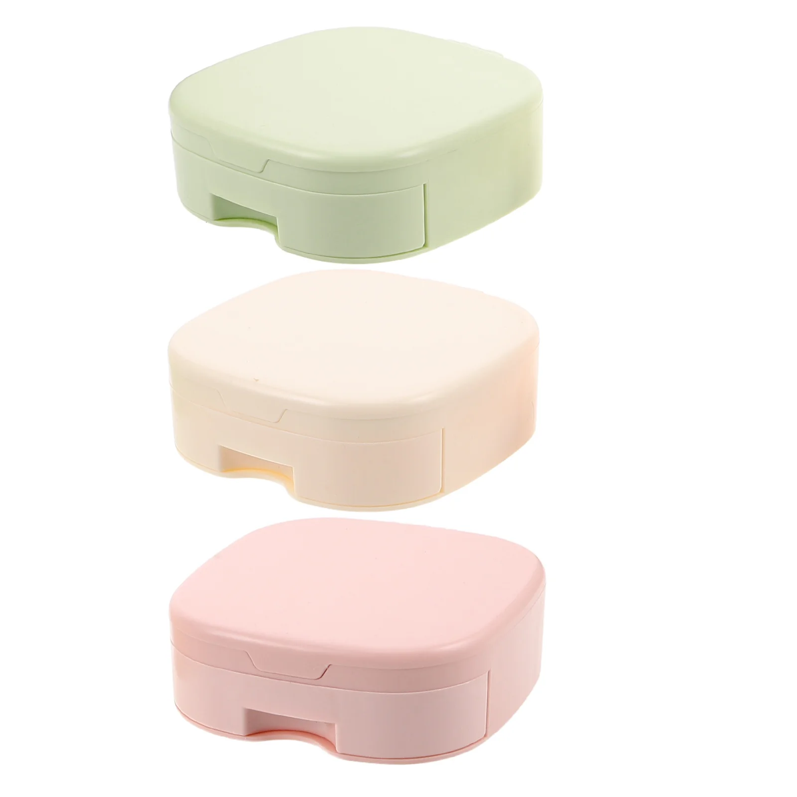 3-delige make-upspiegel met opbergdoos Draagbare make-up organizer voor vrouwen Bureauspiegel Compacte make-up ijdelheid Make-up organizer