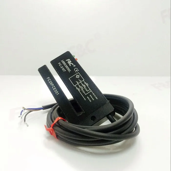 Hot Sale F&C Standard Label Sensor For Normal Label With 5mm Slot Width FC-2107/D