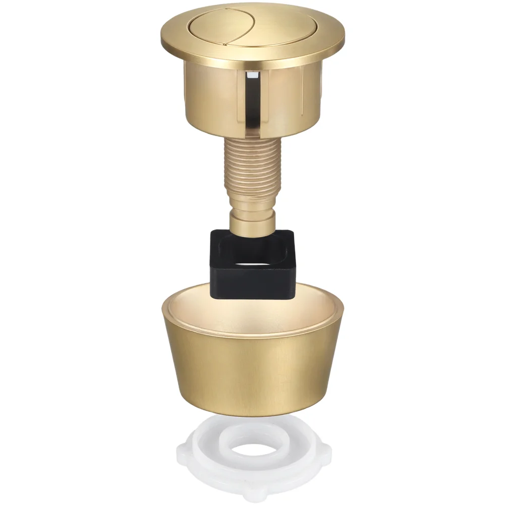 Modern style dual flush toilet cistern button with multiple aperture sizes 20mm 40mm 50mm 60mm for select model use