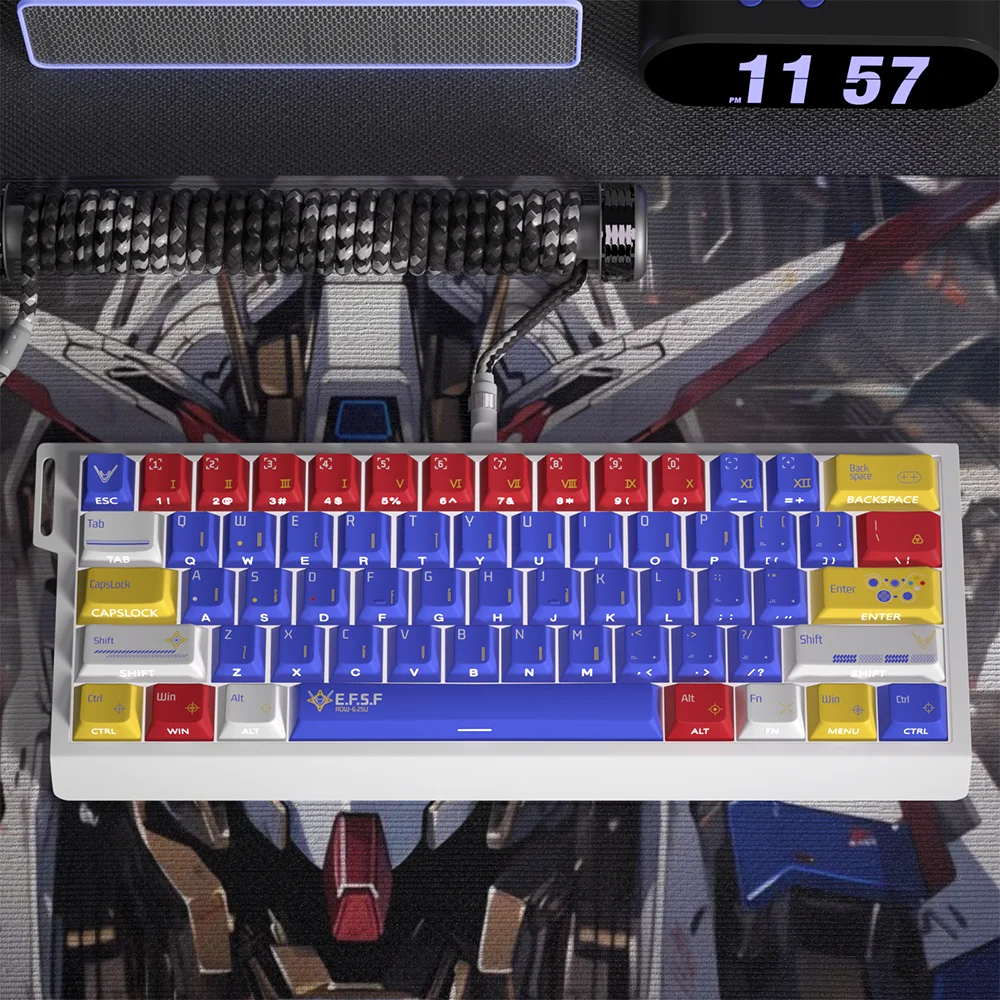 Wooting 60he Madlions Mad 60he Mad 68he Theme Keycaps PBT Cherry Profile Dye-sub KeyCaps For AK74 Aula Hero 68he Fun60 Keyboard