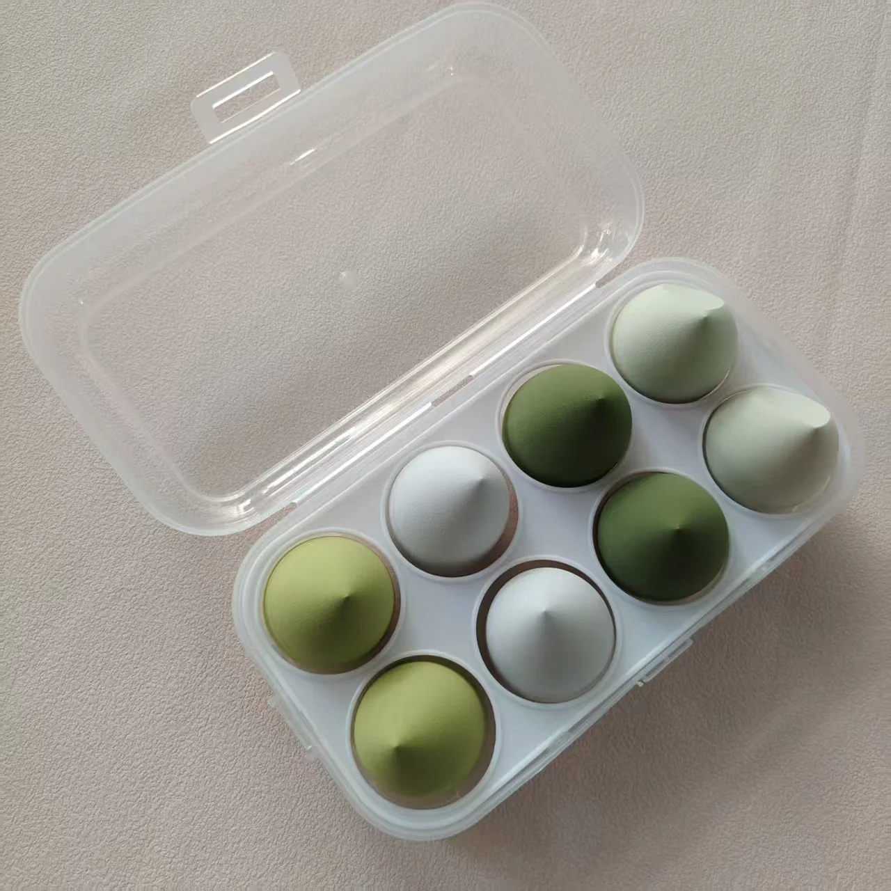 6/7/8pcs 소프트 메이크업 스펀지 블렌더 뷰티 에그 코스메틱 퍼프 파운데이션 스펀지 파우더 퍼프 메이크업 액세서리 뷰티 도구