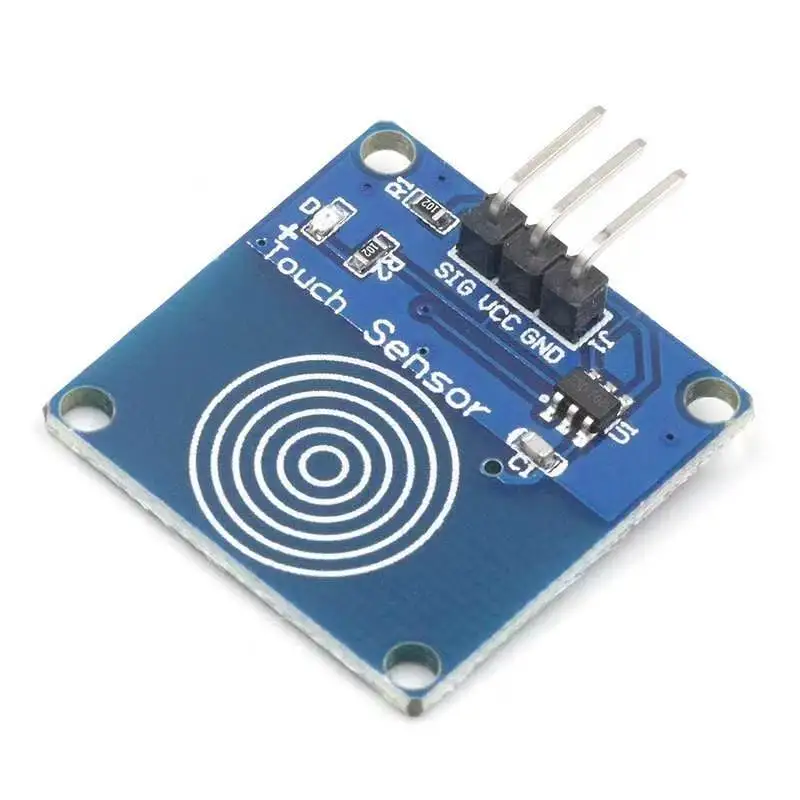TTP223 Capacitive Touch Sensor Module 1 Channel Touch Switch 2.5V-5.5V For Arduino DIY Electronic Project