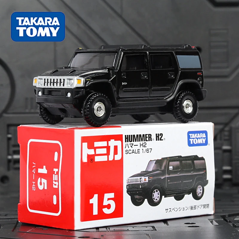 TOMY Hummer H2 รถโลหะผสมDiecasts & Toy Vehiclesรถรุ่นMiniature Scaleรุ่นรถสําหรับเด็ก