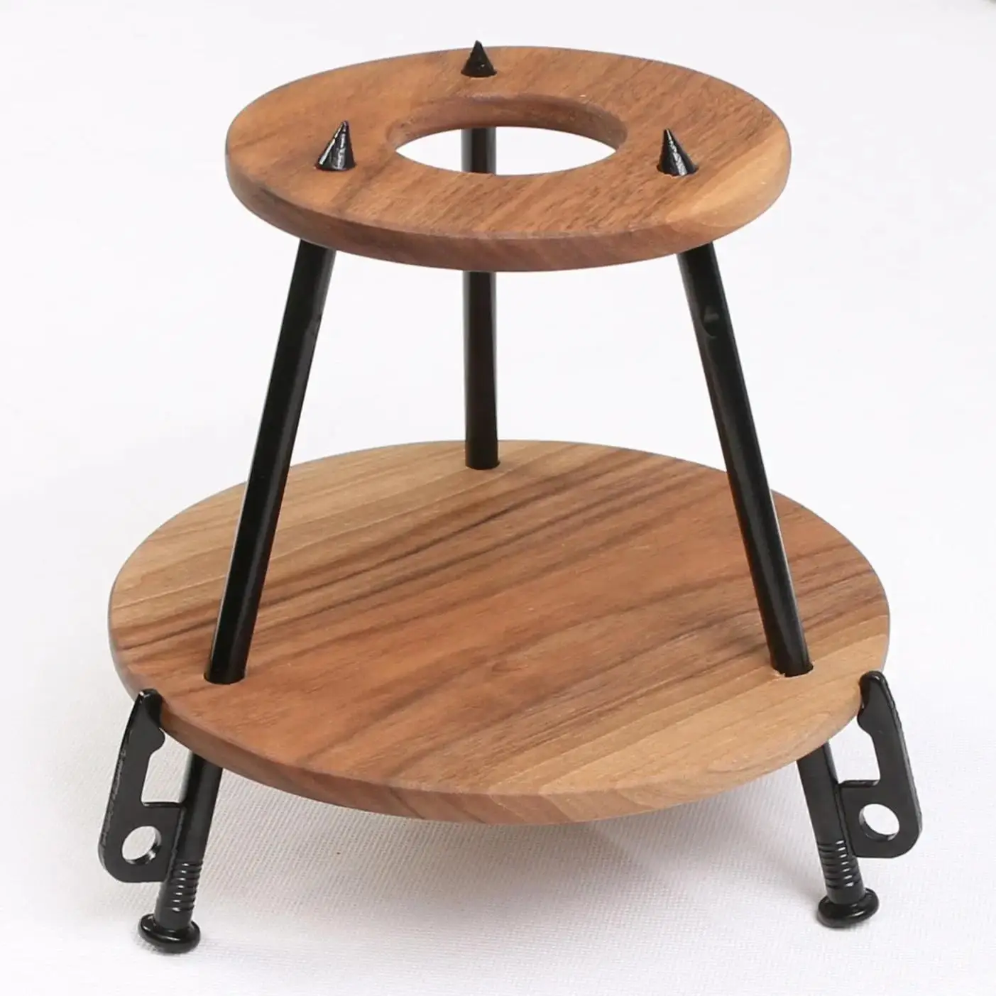 

Outdoor Solid Wood Hand Brewed Coffee Rack Camping Shelf Walnut Hand Brewed Coffee Holder Cup Drip Pot Holder New