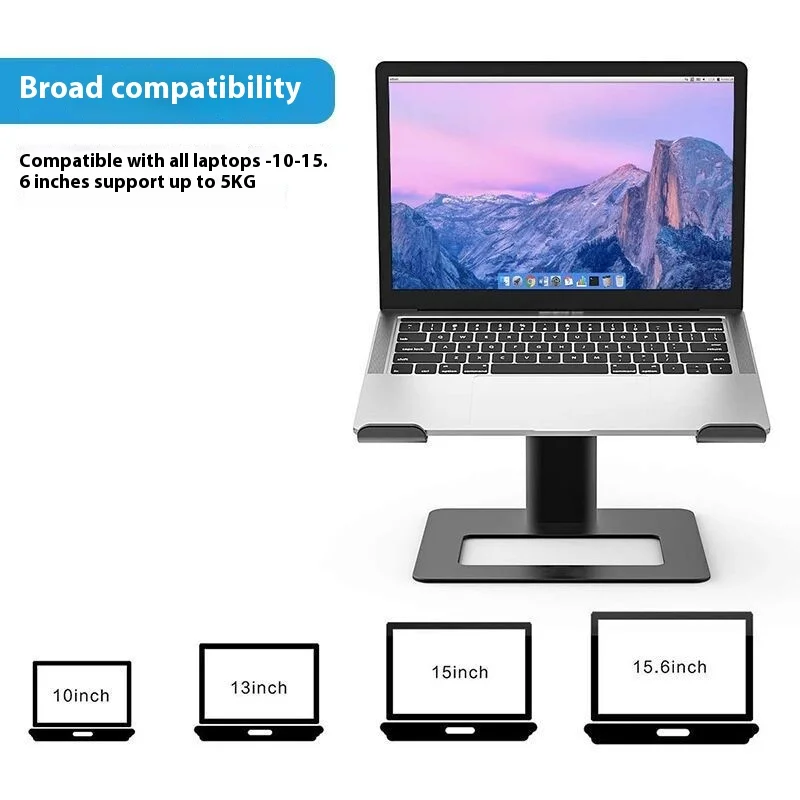 Lifting Game Computer Stand Desktop Vertical Adjustment Type Heat Dissipation Aluminum Alloy Notebook Lifting Type