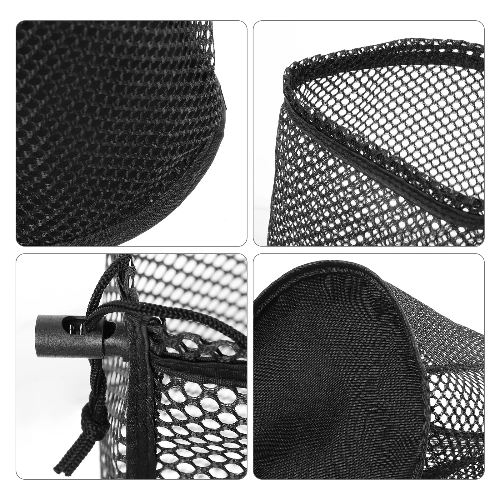 

Golf Ball Storage Bag Mesh Picker Bag Tennis Ball Drawstring Durable Elastic Mesh Pouch for Sports Nylon Tennis Pouch