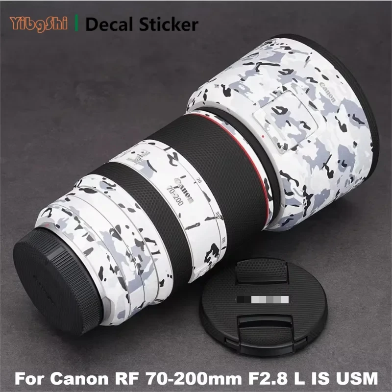 RF70200/2.8L Naklejka na obiektyw Body Coat Wrap Film Vinyl Decal Skin do Canon RF 70-200mm F2.8 L IS USM RF70-200MM 70-200 2.8 F2.8L