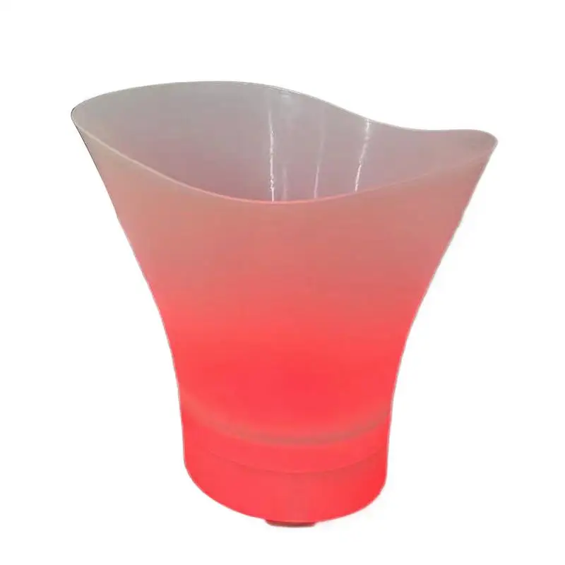 

Light Up Ice Bucket 7L Light-up Ice Cube Colorful Lighted Drink Containers Waterproof LED Light Wine Bucket With Built-in