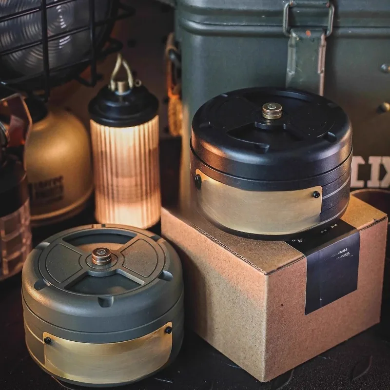 Posacenere in lega di alluminio Premium Sense portatile antiscottatura per campeggio all'aperto