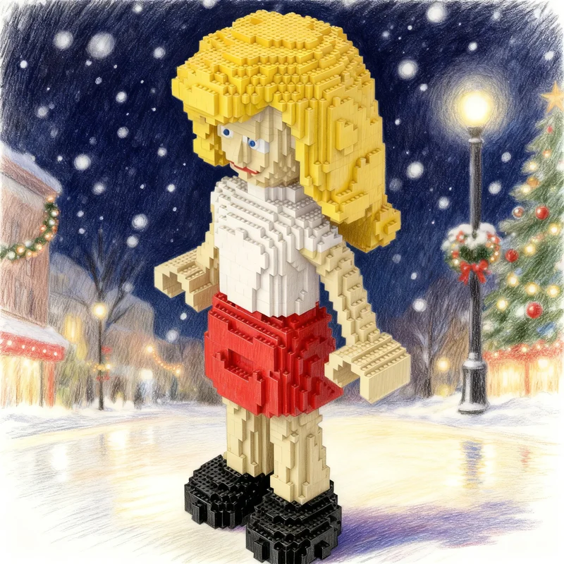 

3352pcs MOC Large Scale Stephanie Friendse Model Building Blocks Toy Gift Creative Display Collectible Desk Premium Adult Kids