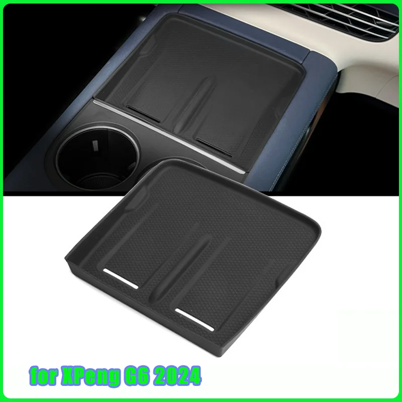 

Центр автомобиля, беспроводная зарядка, силиконовая панель, силиконовый противоскользящий коврик для XPeng G6 2024, аксессуары для интерьера