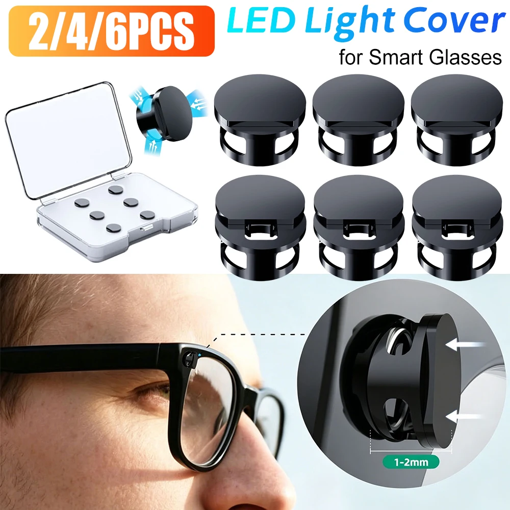 For Meta Smart Glasses Camera Lens Protective Cover Anti-Scratch Camera Lens Protect Sleeve Privacy Shield Protector Sticker