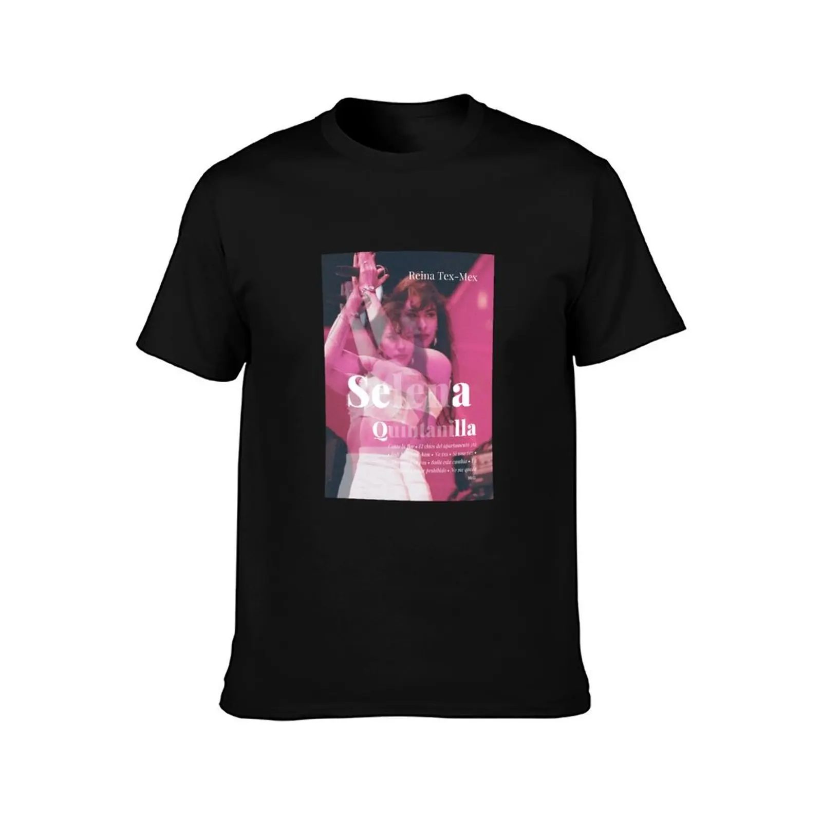 selena quintanilla T-Shirt Big and Tall Crew Neck Tee T-Shirt