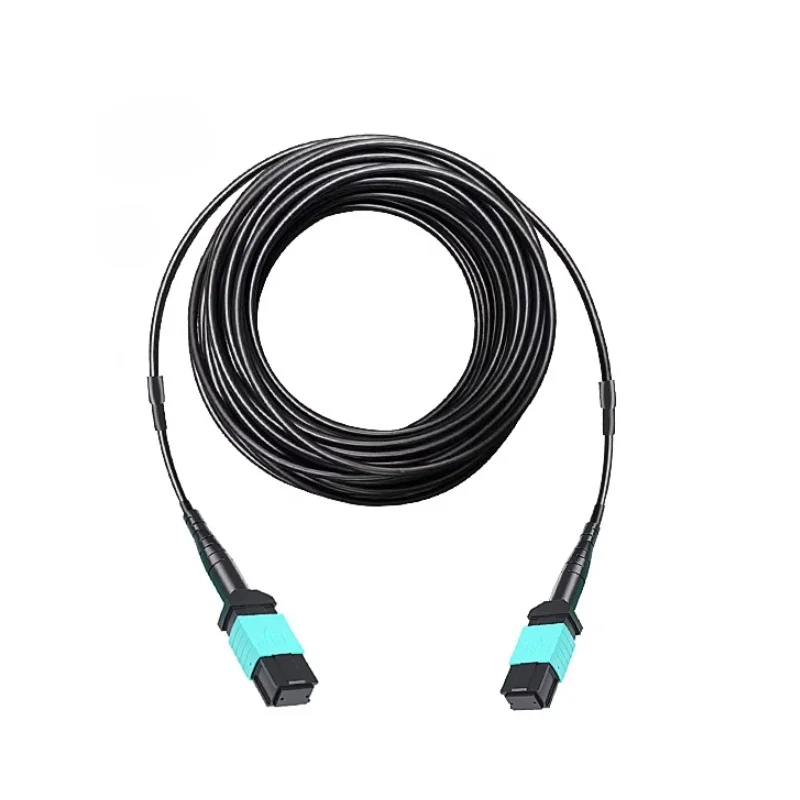 12cores MPO-MPO Armored Patch Cord,Single-mode,B polarity,Outdoor LSZH,TPU Optical Cable,with PDLC Cover,Dia.6.0mm,150m,200m