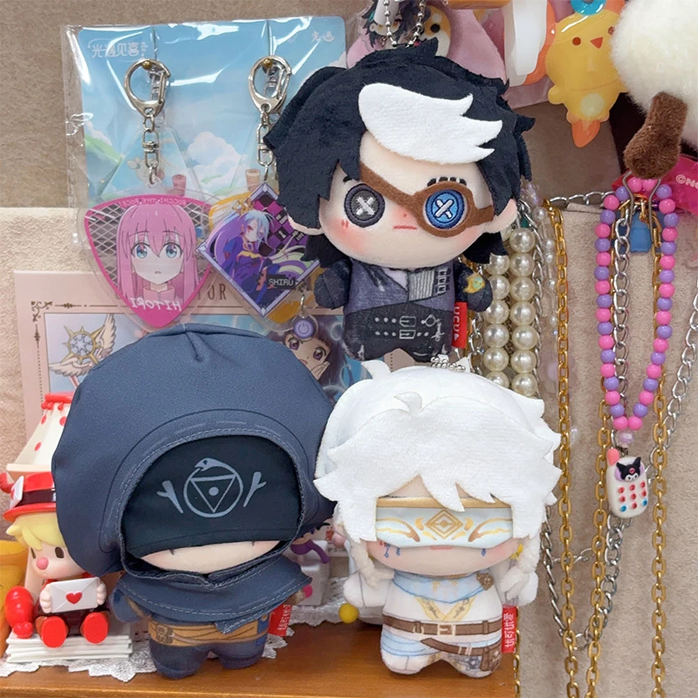 Different Styles 10cm Stuffed Anime Game Identity V Seer Eli Clark Plush Toys Bag Keychain Cute Cartoon Character Plushie Doll