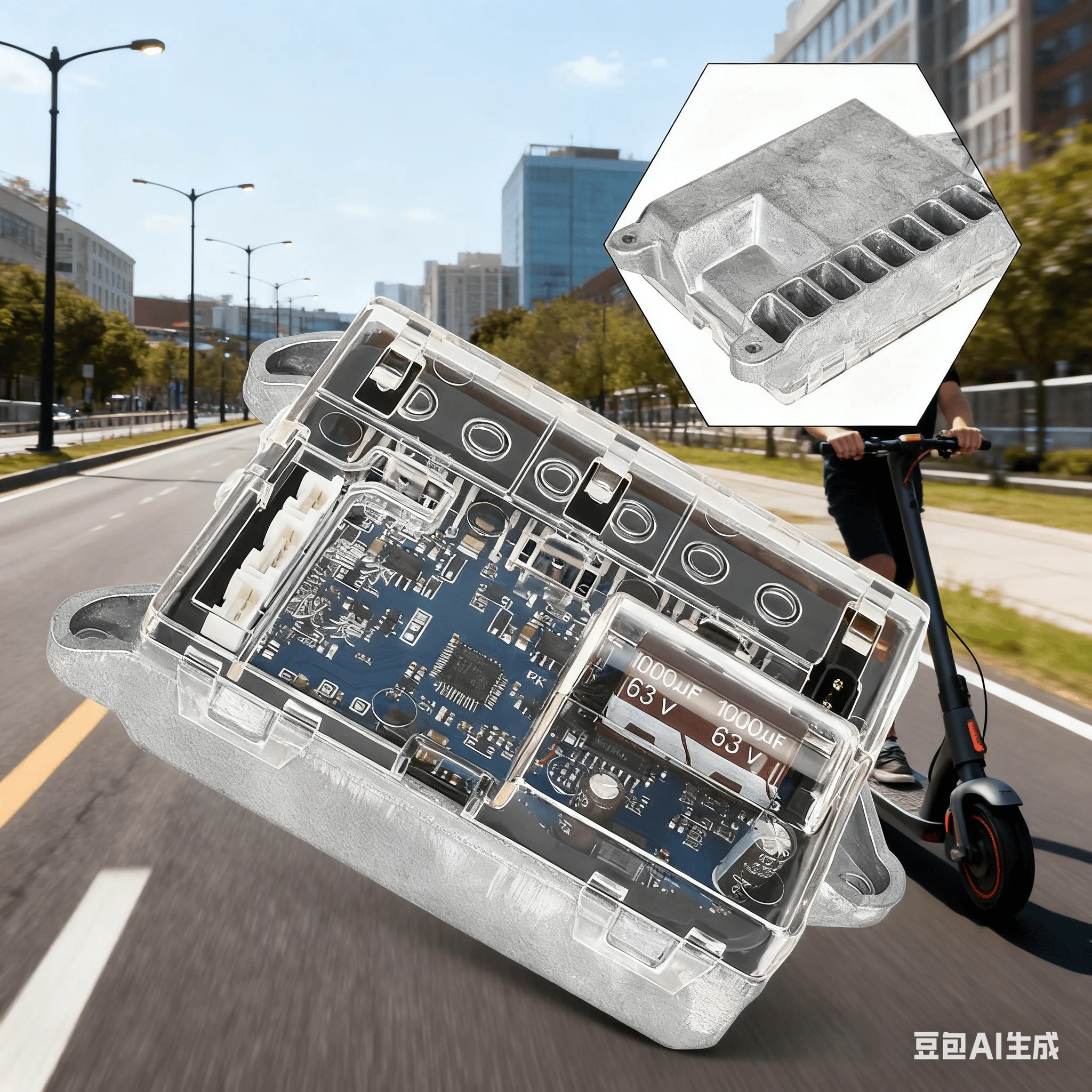 

For Xiaomi For M365 And Pro Electric Scooter Controller With Copper Strip E-scooter Control Motherboard Circuit Board Accessory
