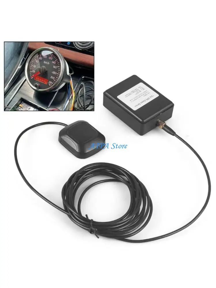 U13C High Accuracy 10Hz Map Antenna with Real Time Data Feedback Plastic Speedometer for Vehicle Speed Odometer