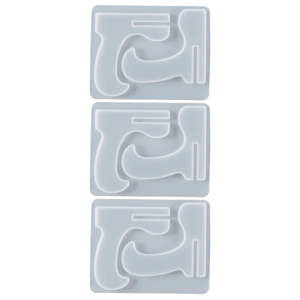 

3pcs Silicone Phone Rack Durable Diy For Handmade Storage Rack Creative Desktop Molds Fine Craftsmanship Practical Design For