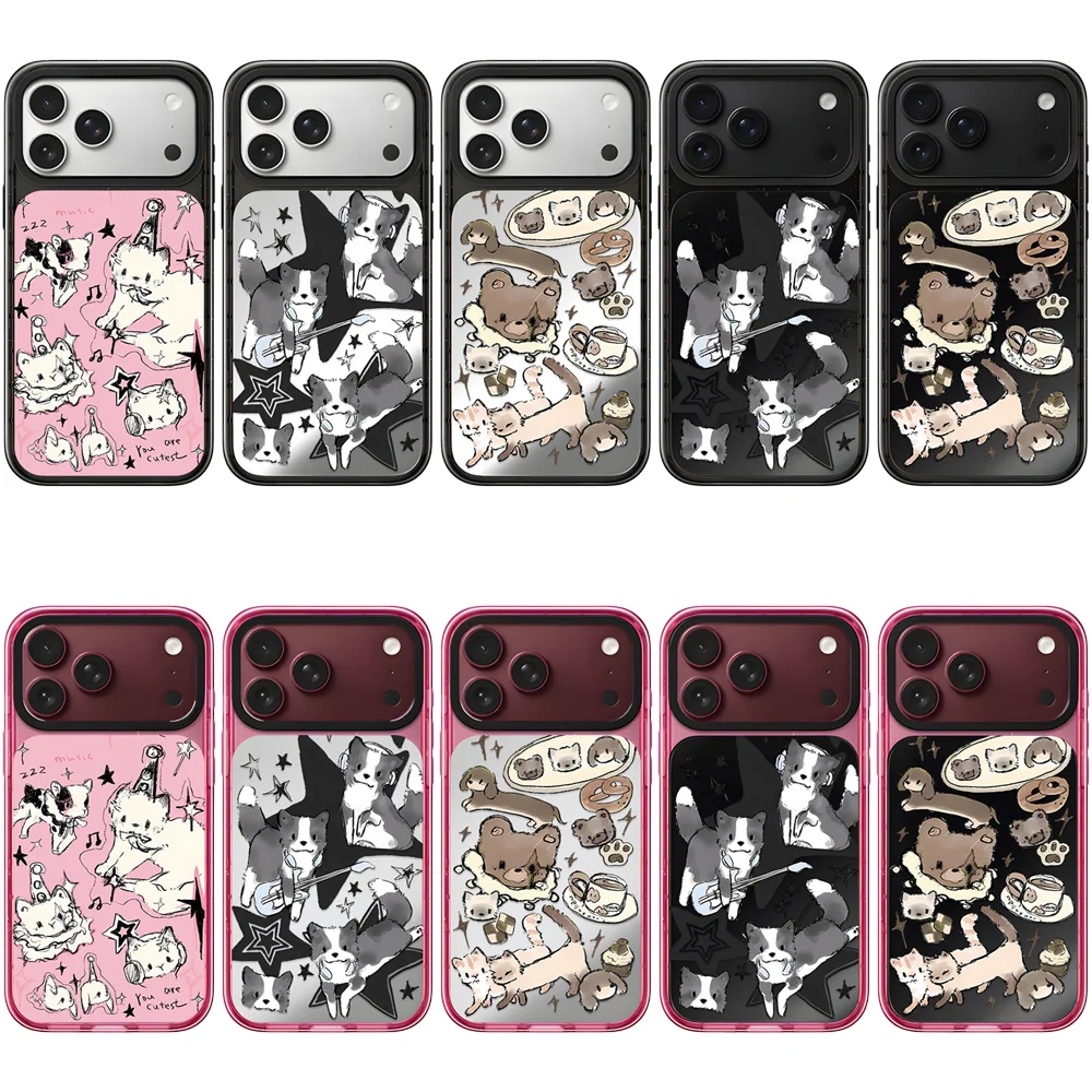 6092762 Impact Case - Mirror / Glaze Magnetic Cover for IPhone 17 18 Pro Max Case for IPhone 17Pro
