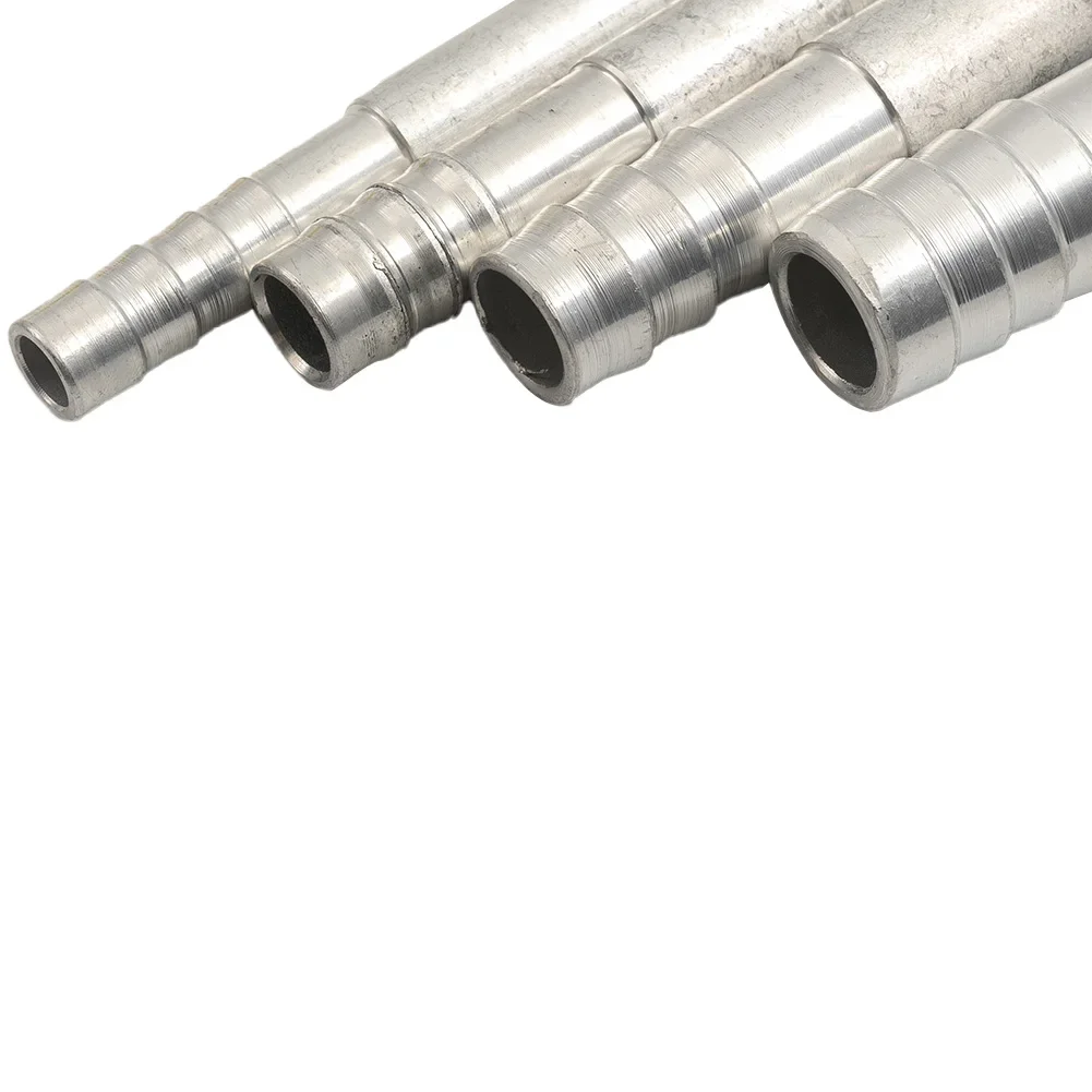 

#6 #8 #10 #12 (3/8'' 1/2'' 5/8'' 3/4'' ) Hose Barb Straight Two Way Aluminum Pipe Fitting Connector For A/C Hose Barb